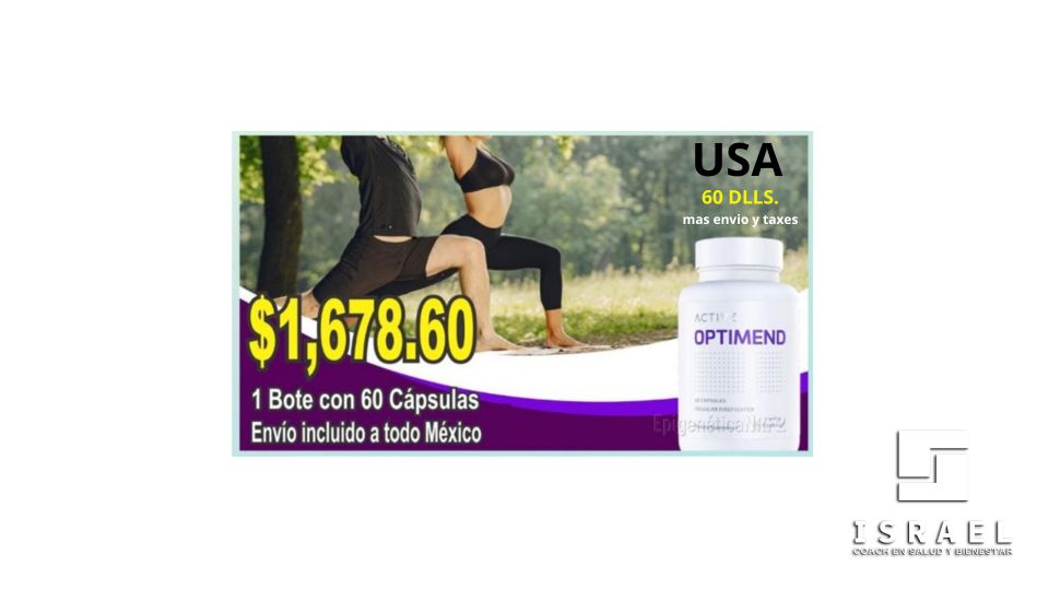 OPTIMEND Precio - Israel Coach en Salud y Bienestar